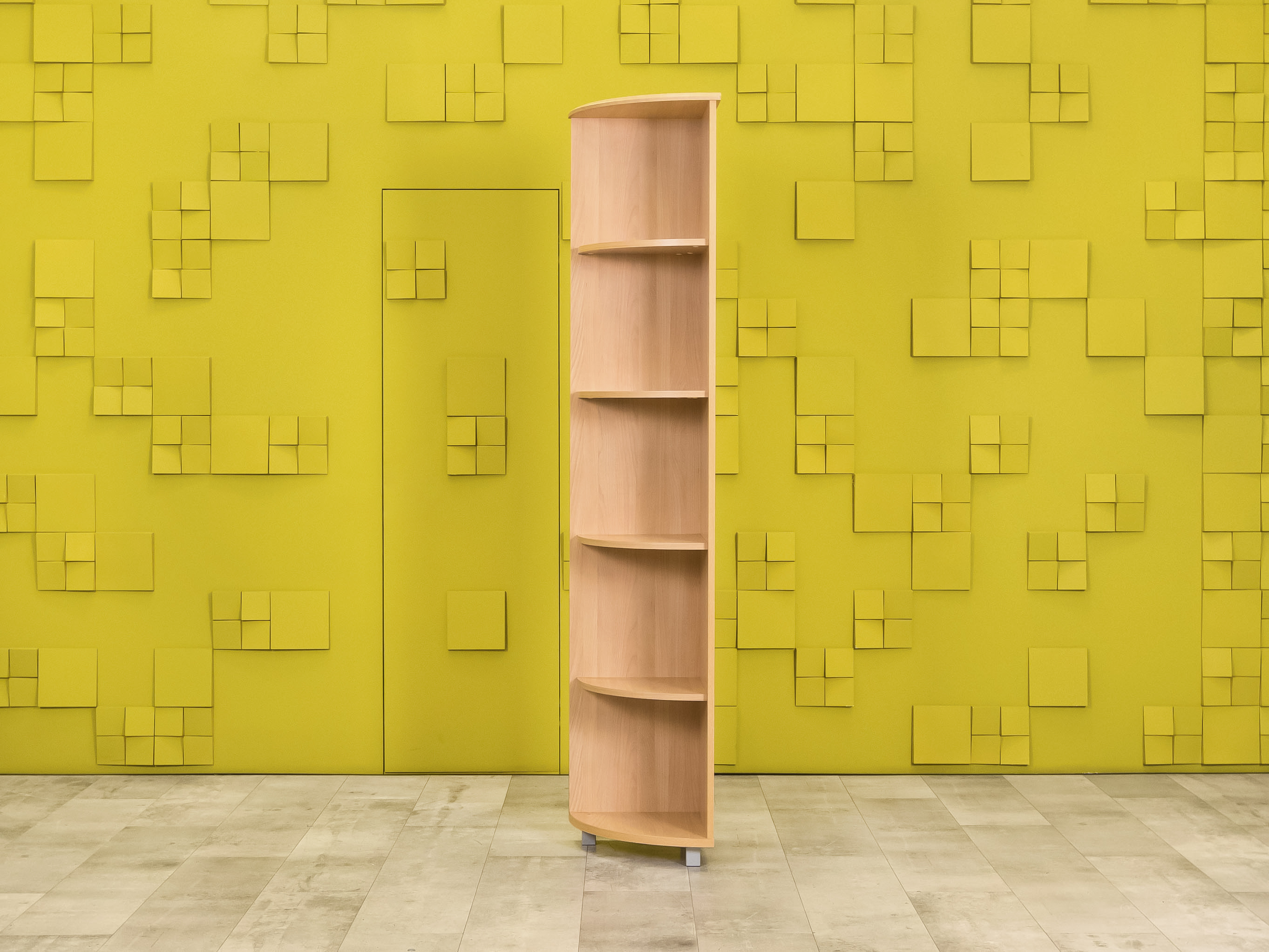 Шкаф - стеллаж для документов ЛДСП Бук Россия  ШДОВ-12036