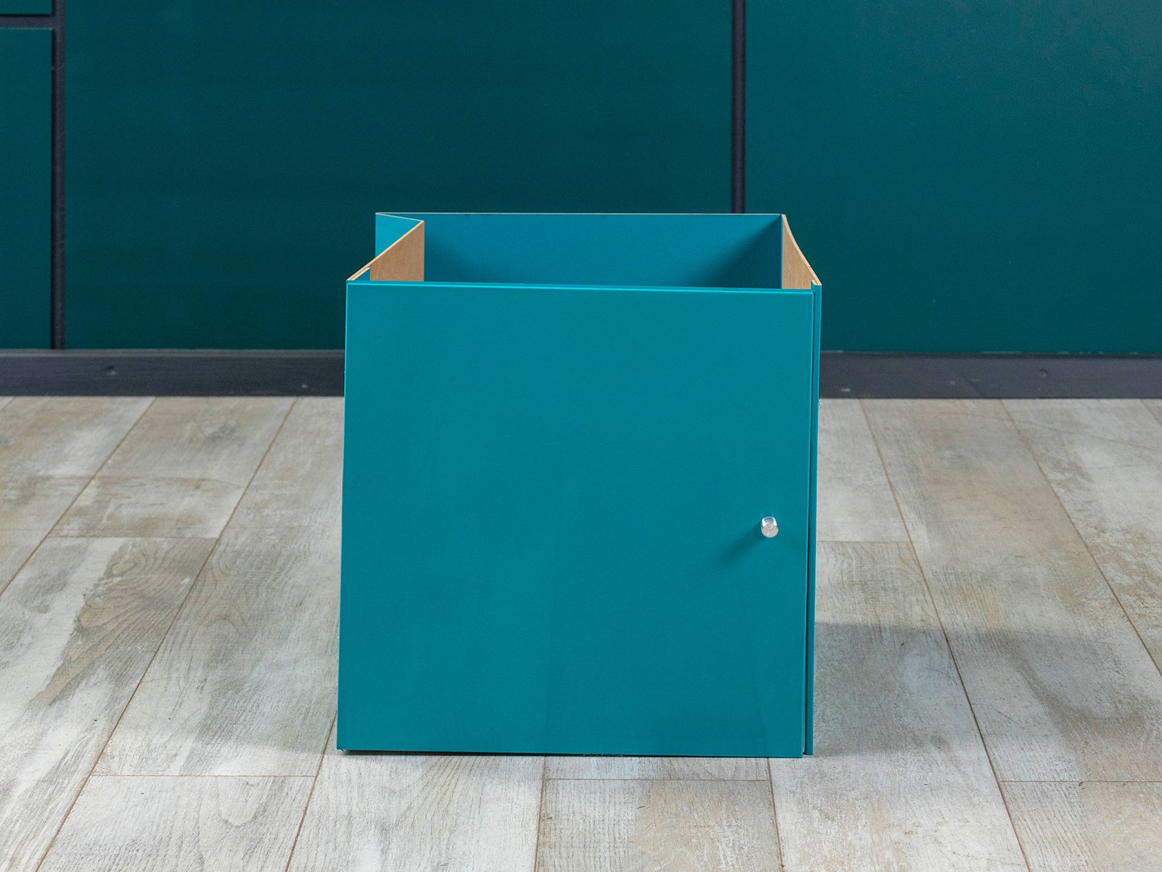 Ящик для стеллажа IKEA ДСП Синий Швеция_ЯЩИК2-25050