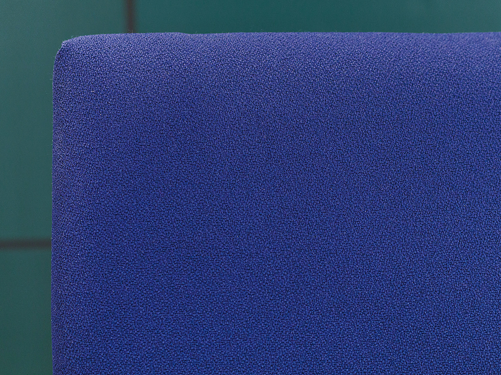 Конференц кресло для переговорной на полозьях BENE Ткань Синий Австрия_КДТН-011122