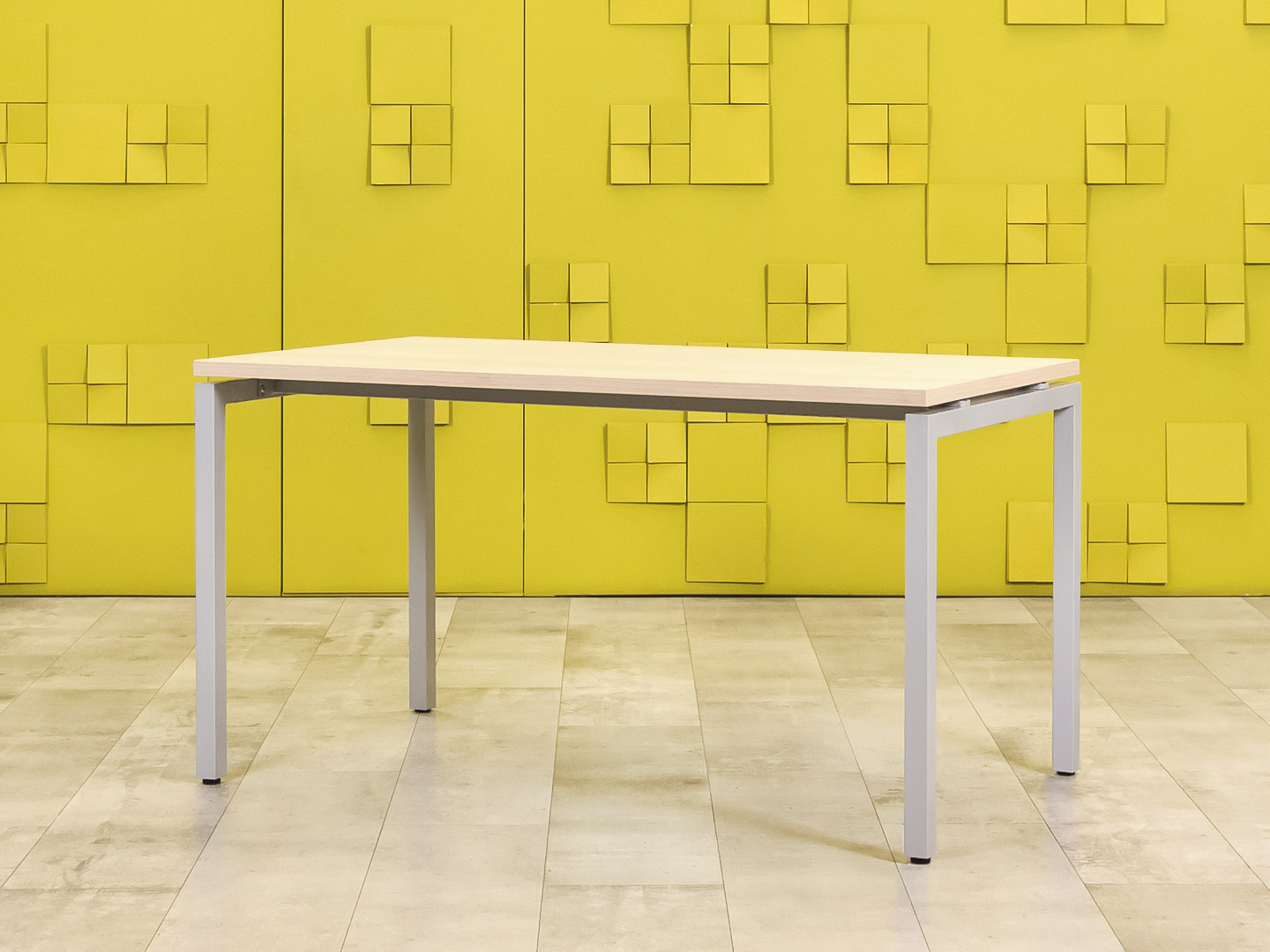 Офисный стол прямой ЛДСП Клен  СППВ1-10046