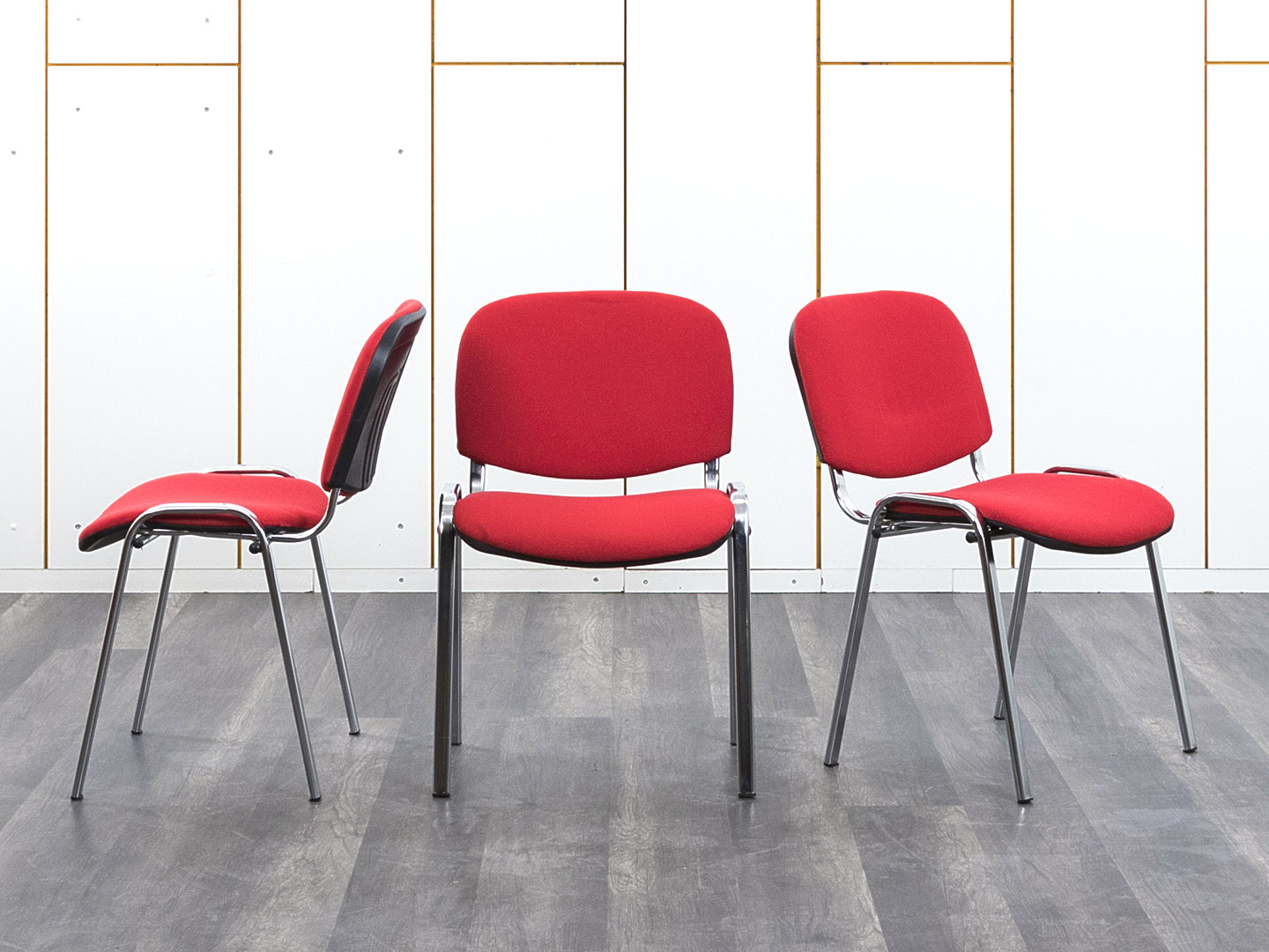 Офисный стул  Ткань Красный ИЗО  (ИзоК(нтх))