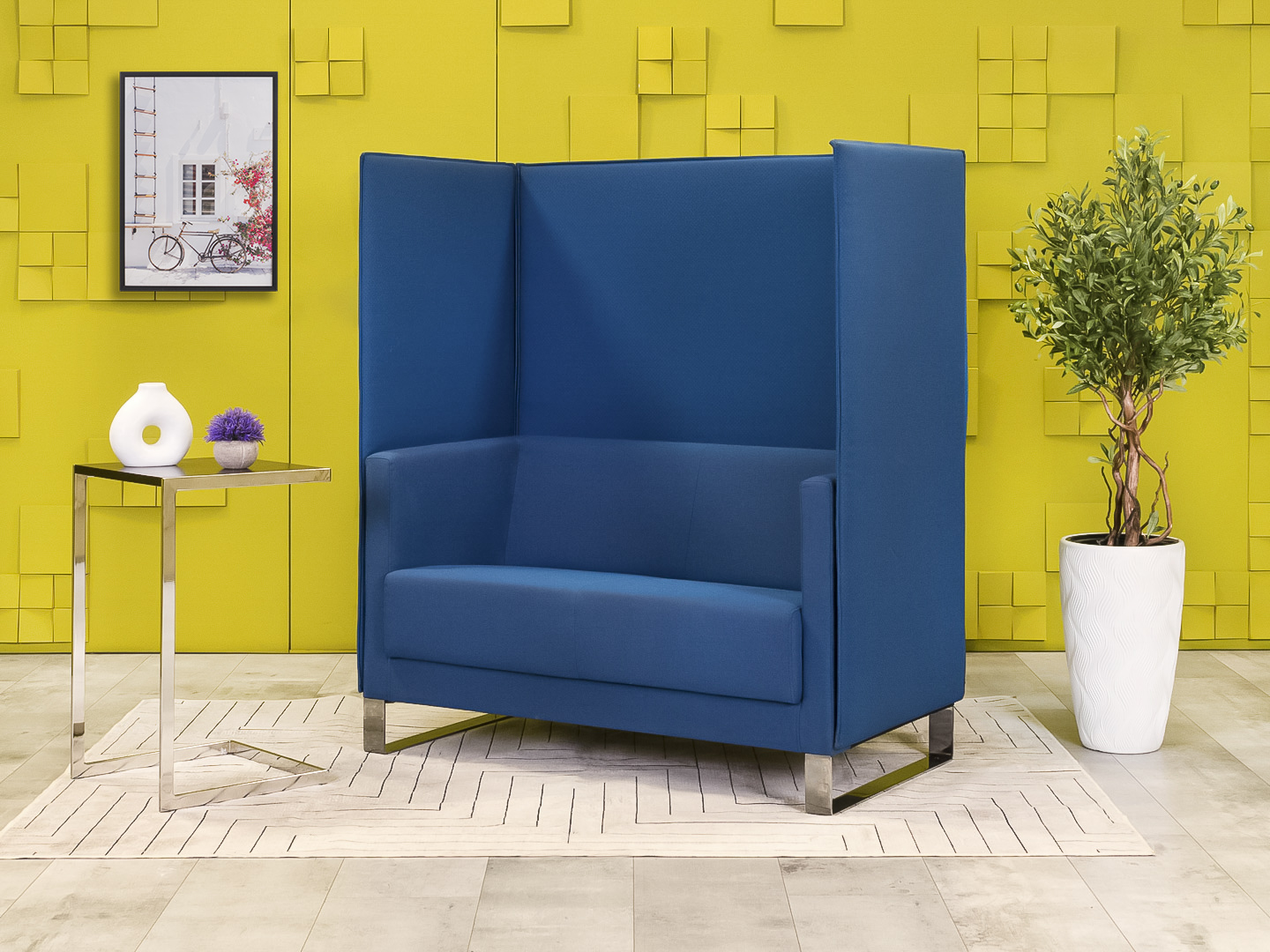 Офисный диван Vancouver Lite Profim Ткань Синий Польша  ДНТН-26025