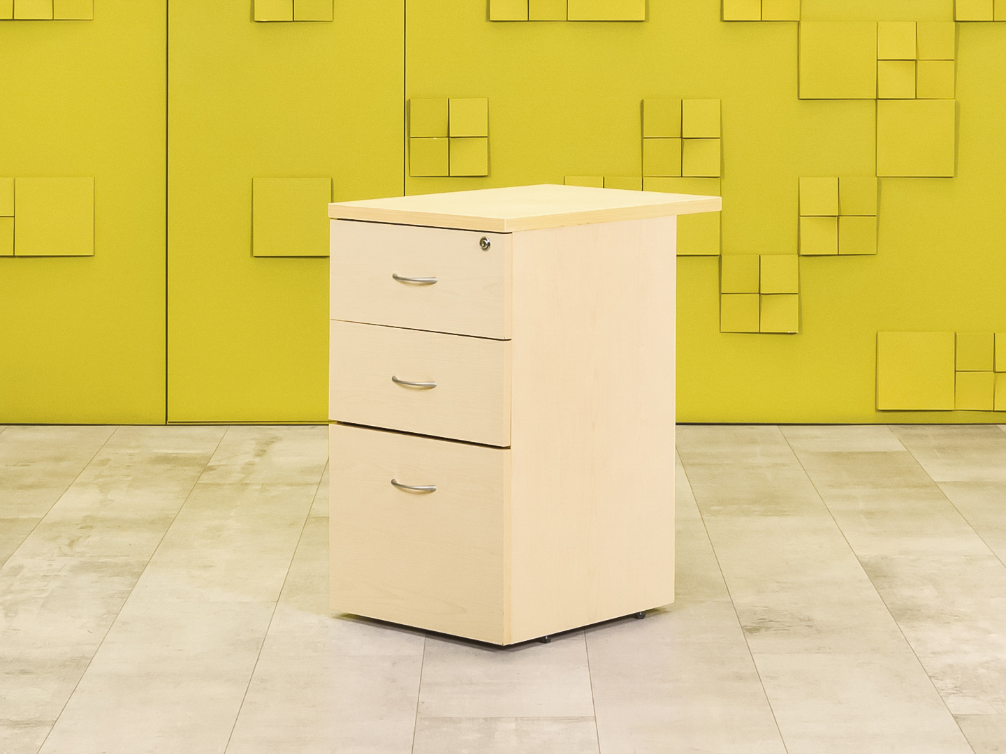 Офисная тумба приставная  ЛДСП Клен Россия  ТП3ЯВ-18026