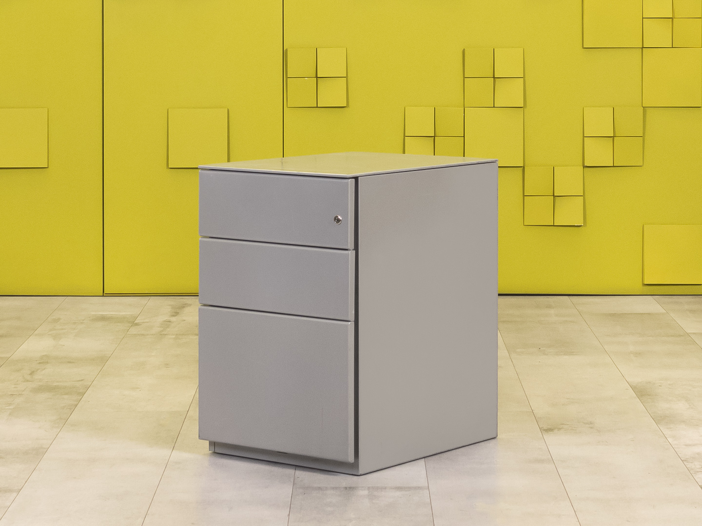 Офисная тумба выкатная Herman Miller Металл Серый США  ТВ3ЯМ-11115