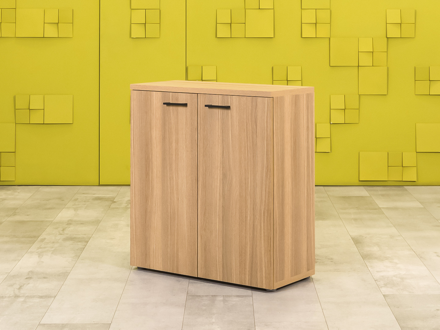 Офисная тумба для оргтехники  ЛДСП Зебрано  ТО2ДЗ-26016