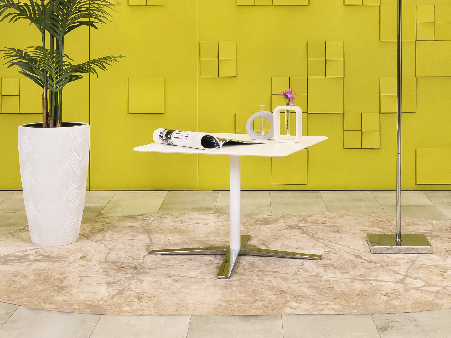 Журнальный столик  Wilkhahn МДФ Белый Германия  СЖПБ-24045