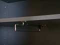 Шкаф для одежды 900x440x1980 Закрытый ЛДСП Орех Италия_ШГ2ДХ2-300923