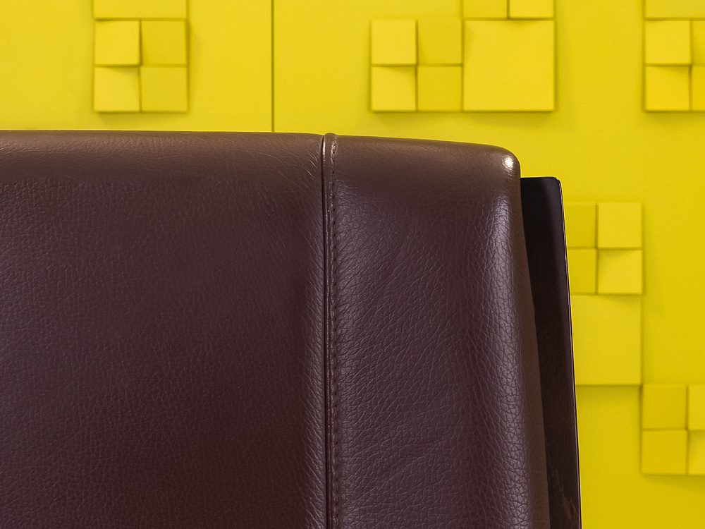 Офисное кресло руководителя на колесах Verona Arte's Кожа Коричневый Италия_КРКК1-231224