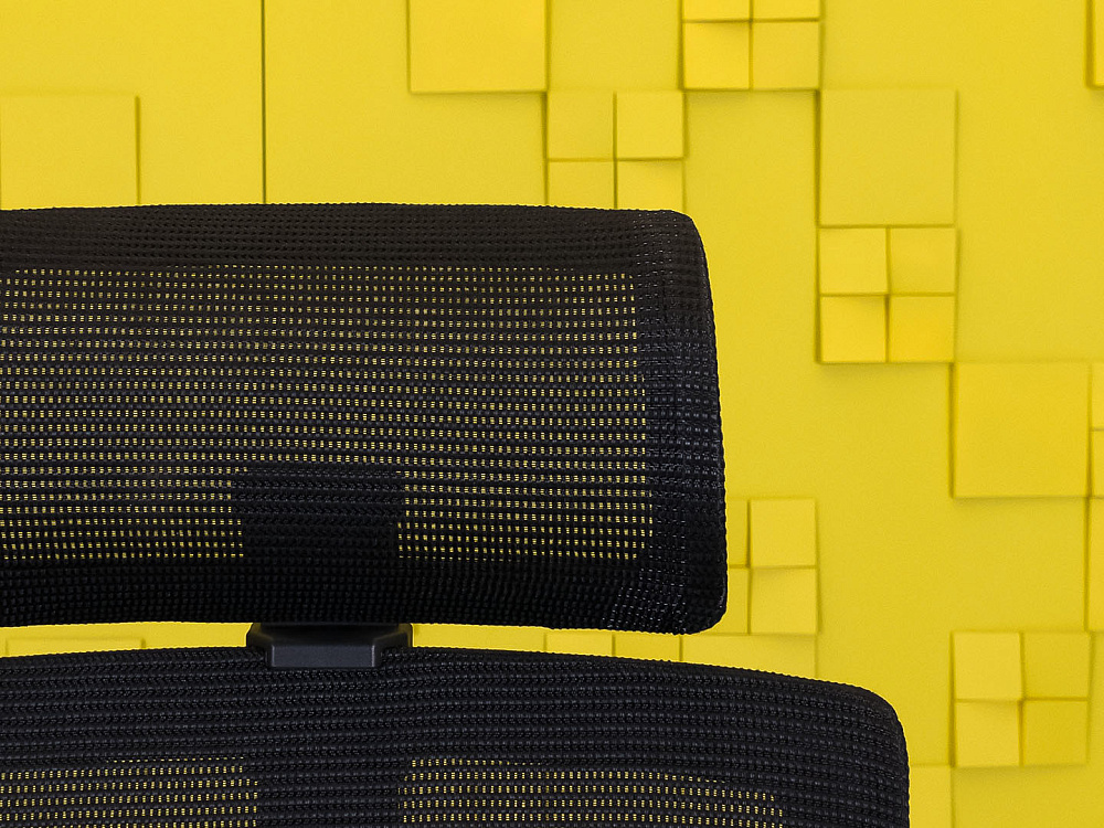 Офисное кресло руководителя на колесах Ткань Чёрный Импорт_КРТЧ5-271023