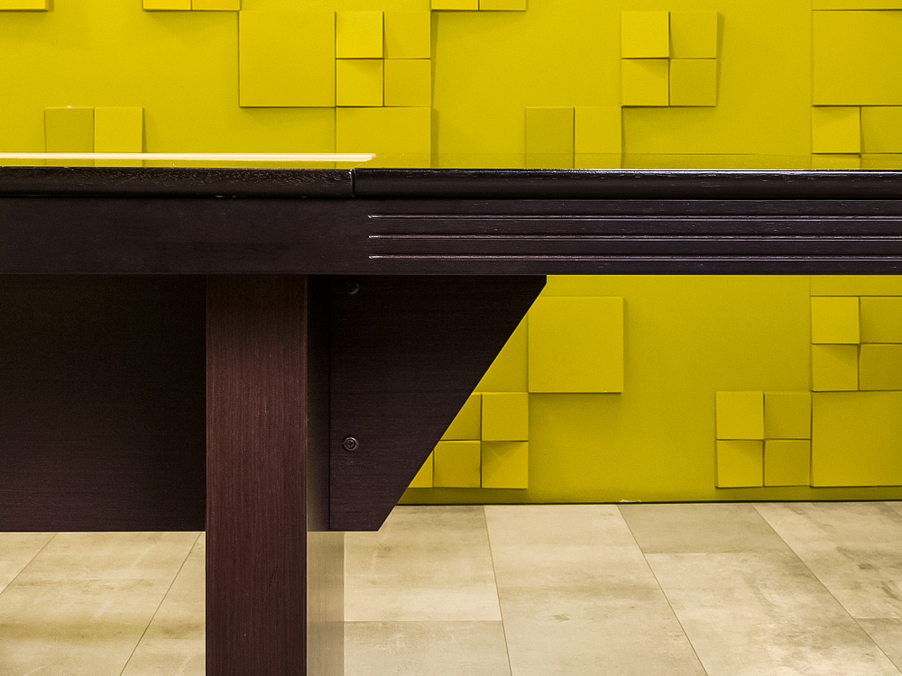 Офисный стол для переговоров  EUR/QUARANTA Шпон Венге Италия  СГПЕ-130824