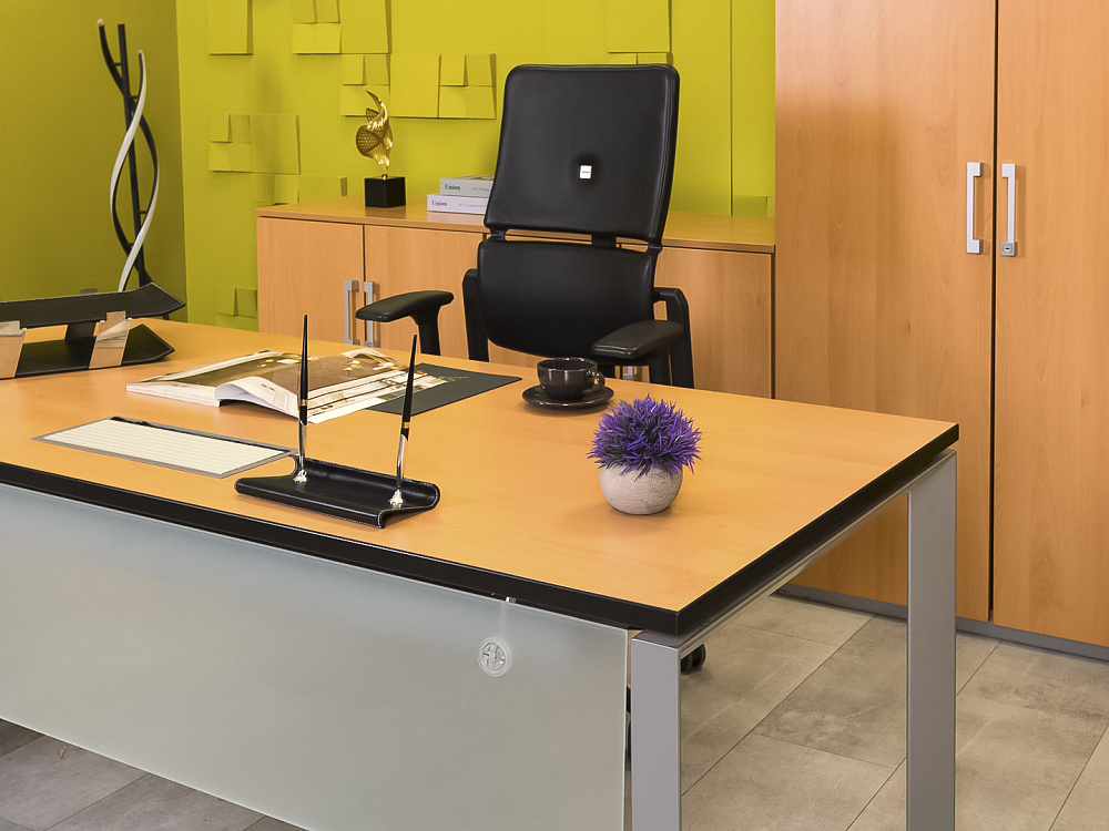 Кабинет руководителя  Steelcase ЛДСП Ольха Франция  КРЛ2-04026