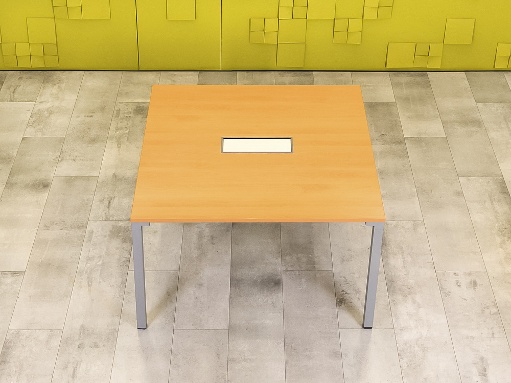 Офисный стол для переговоров Steelcase ЛДСП Ольха Франция  СГПЛ-04026