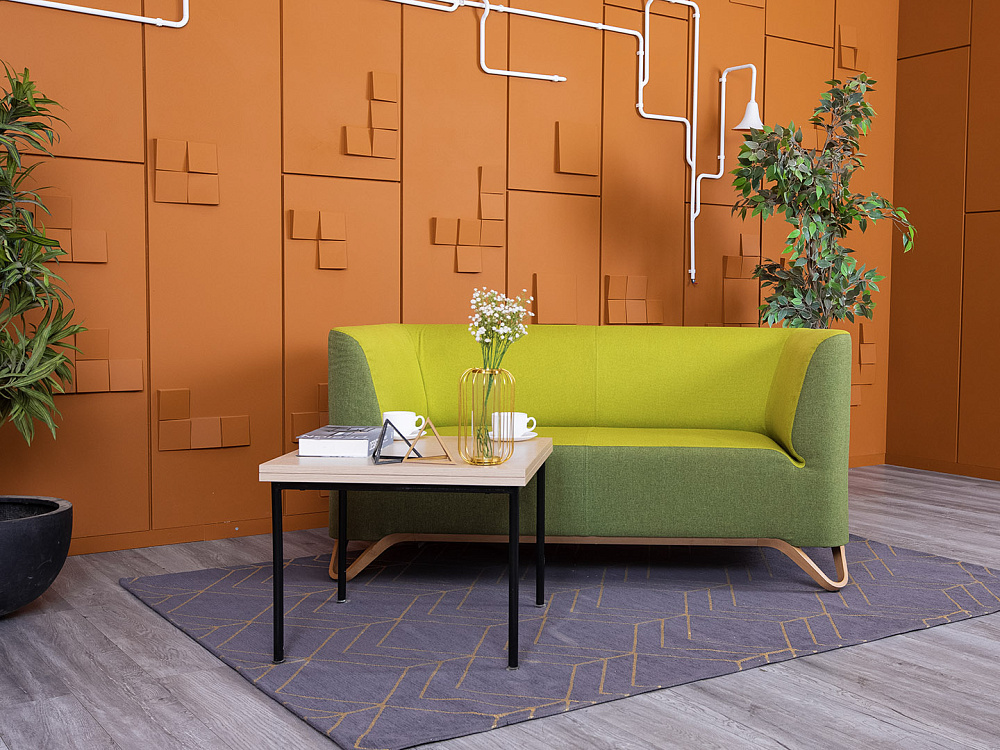 Офисный диван Profim Ткань Зеленый Softbox 21  (ДНТЗ-06035)