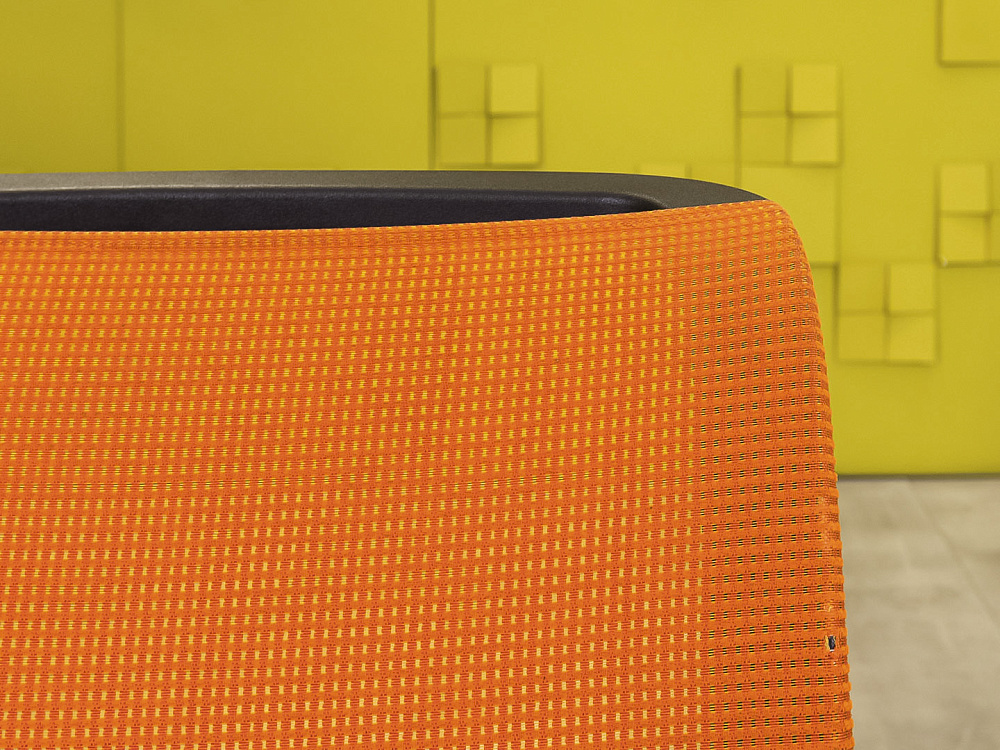 Конференц кресло для переговорной Steelcase Кожзам Чёрный Франция  КНКЧ-12026