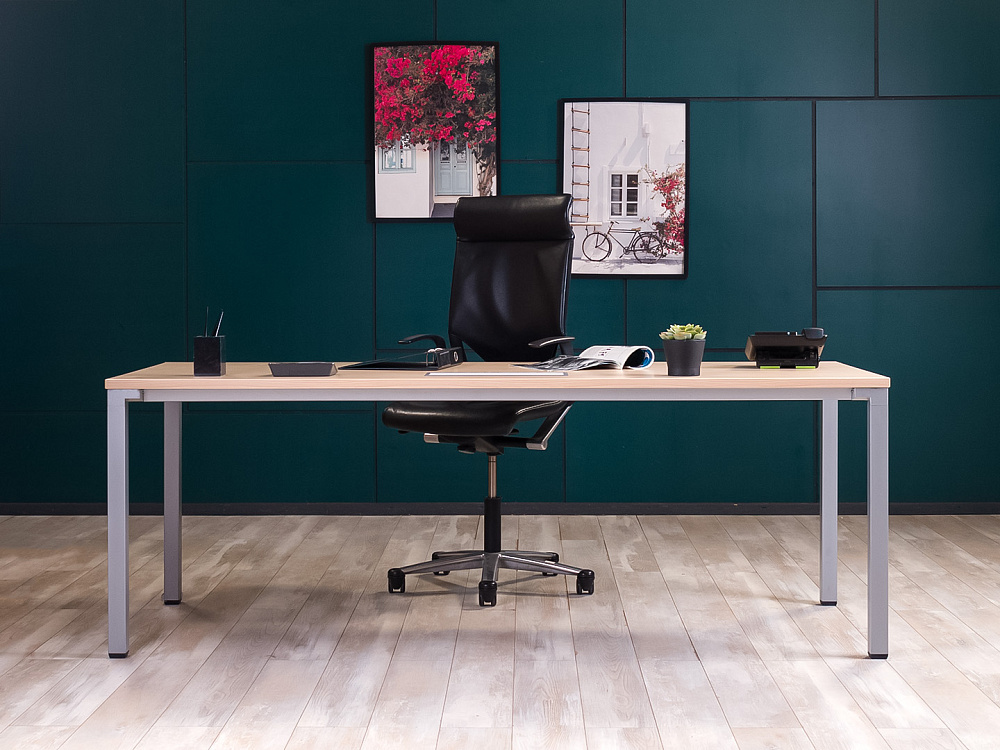 Стол для руководителя  Steelcase ЛДСП Клен Германия  СРПВ-071223