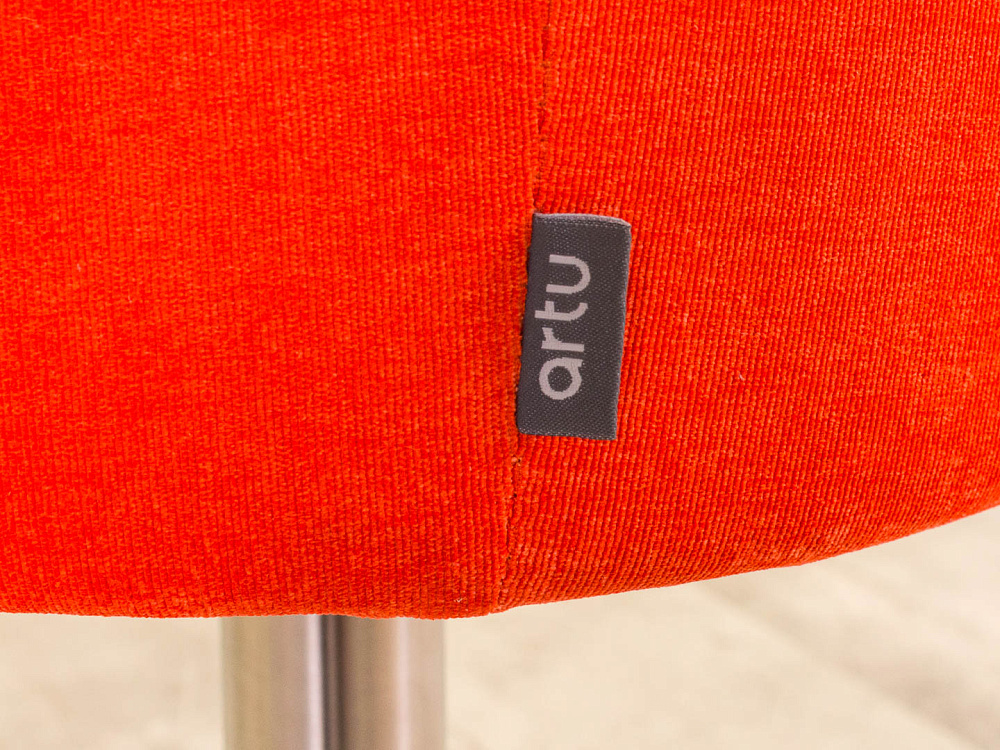 Барный стул  ARTU Ткань Оранжевый Россия  УНТО-21025