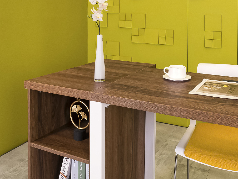 Обеденный стол ЛДСП Орех  СГПХ1-10125