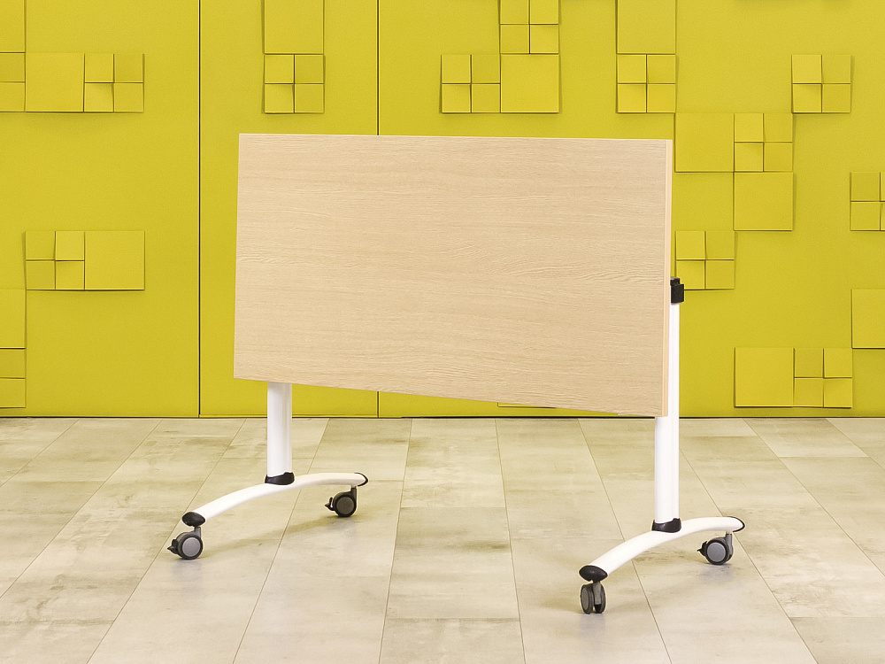 Офисный стол прямой 1200x600 ЛДСП Зебрано Импорт_СППЗ1-160823