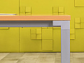 Офисный стол для переговоров Steelcase ЛДСП Ольха Франция  СГПЛ-04026