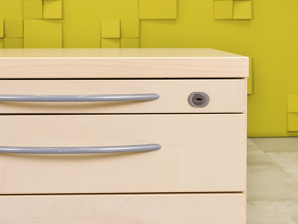 Комплект офисной мебели на 1 человека Koenig Neurath ЛДСП Клен Германия_СПЭВТ-171024