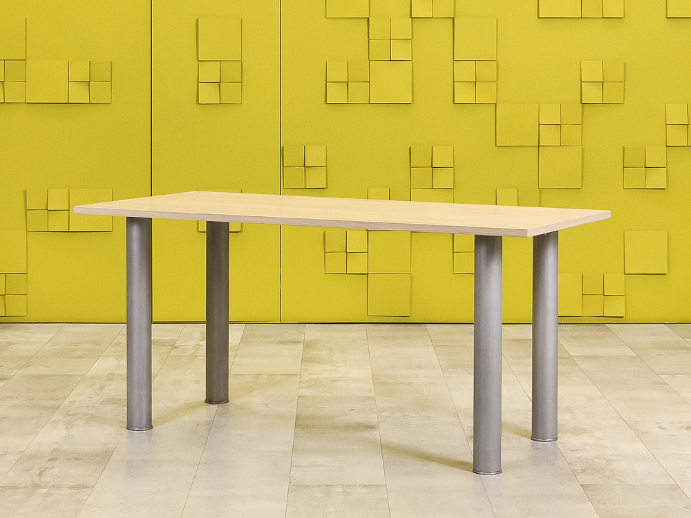 Офисный стол прямой ЛДСП Зебрано  СППЗ1-03046