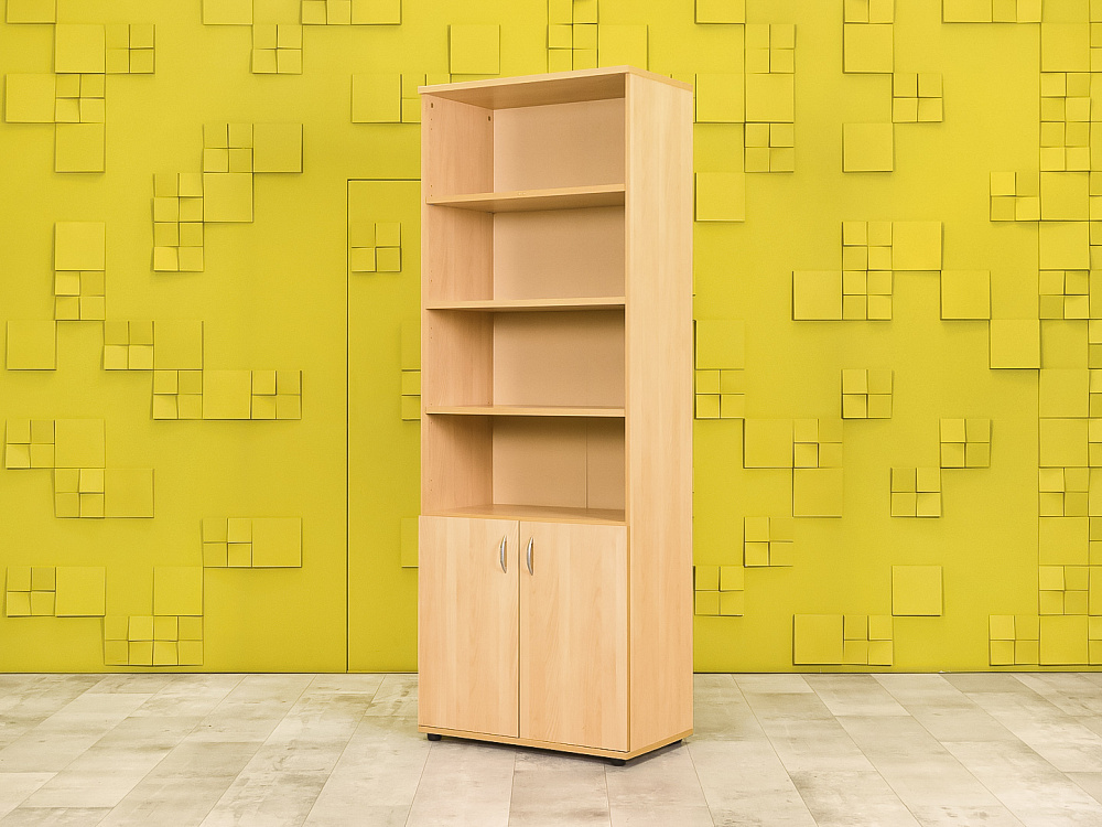 Шкаф для документов офисный ЛДСП Клен  ШДКВ-10046