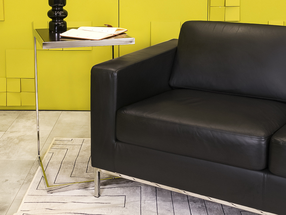 Офисный диван Profim Кожа Чёрный Польша  ДНКЧ-21045