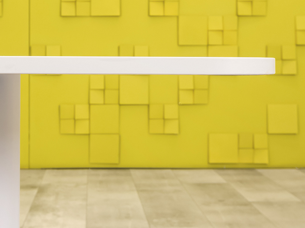 Обеденный стол ЛДСП Белый  СГПБ-04026