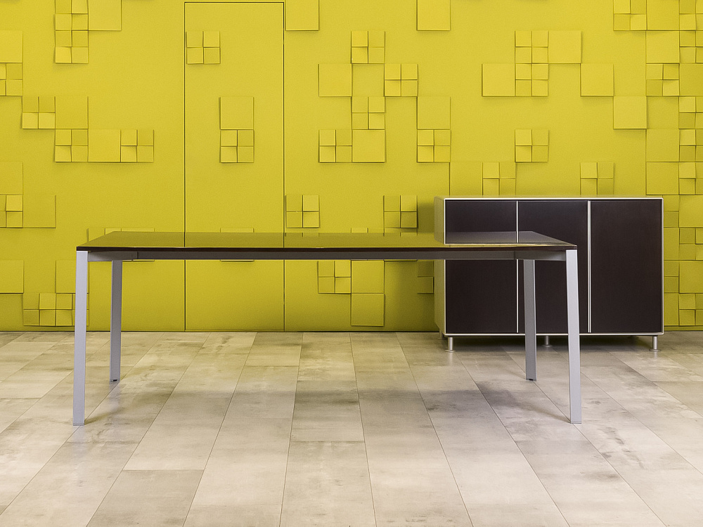 Стол для руководителя BENE 2000x1000 ЛДСП Венге Австрия_СРПЕК-051223