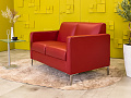 Офисный диван Herman Miller 1280x780 Кожа Красный США_ДНКК-270324