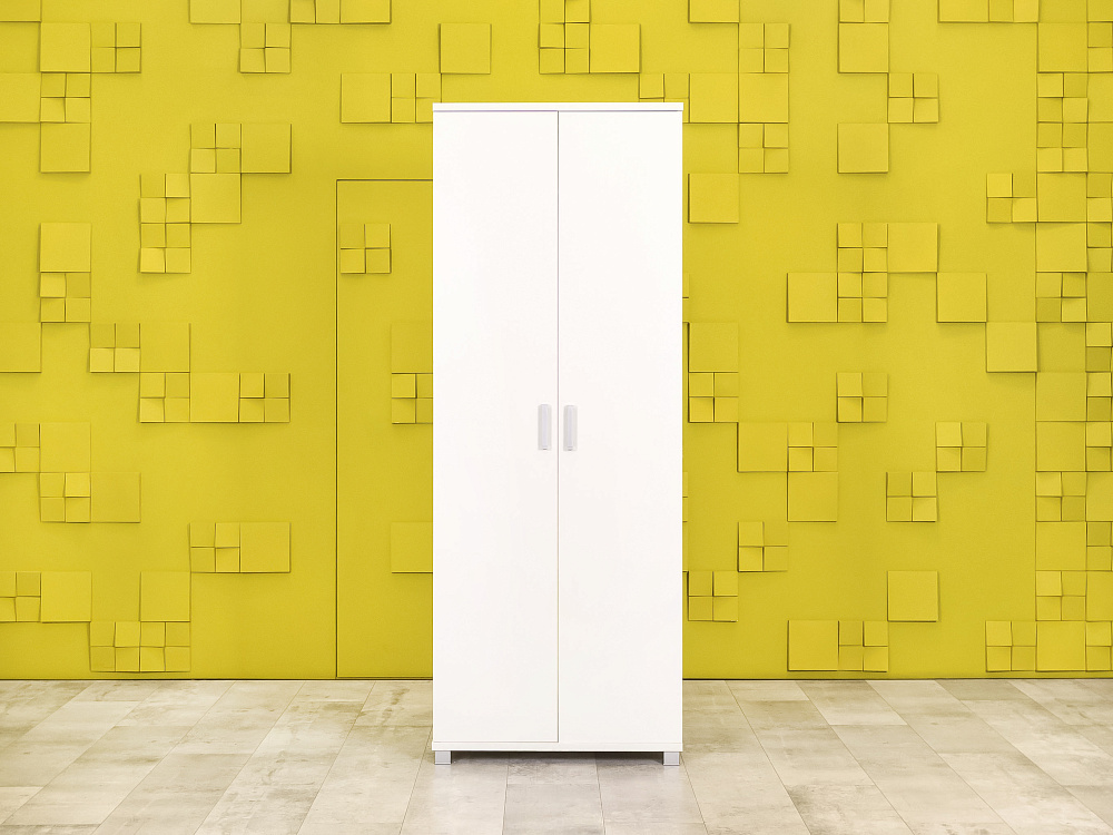 Шкаф для одежды ЛДСП Белый Россия  ШГ2ДБ-19026