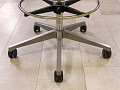 Офисное кресло для персонала на колесах Steelcase Кожа Чёрный Франция_КПКЧ-290922