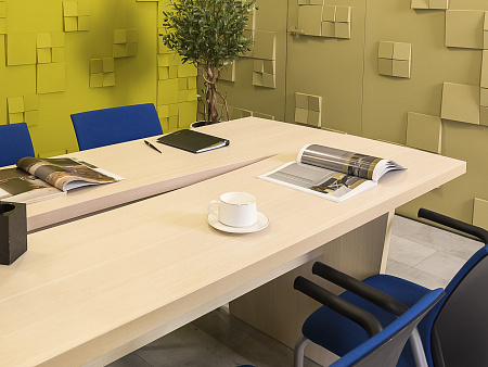 Офисный стол для переговоров ЛДСП Клен  СГПВ-05125