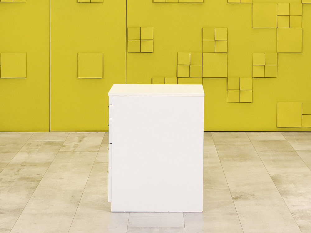 Офисная тумба выкатная  ЛДСП Белый Россия  ТВ4ЯБ-26026