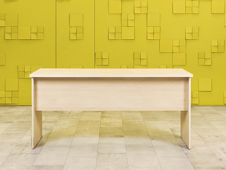 Офисный стол прямой ЛДСП Клен  СППВ-05125