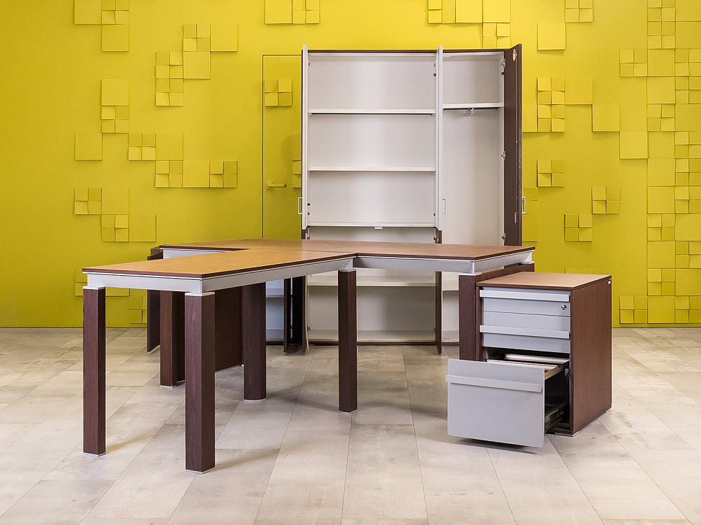 Кабинет руководителя HAN Шпон Венге Италия_КРЕ1-130324