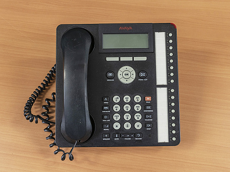 VoIP-телефон Avaya Пластик Чёрный Россия_Телефон-15071