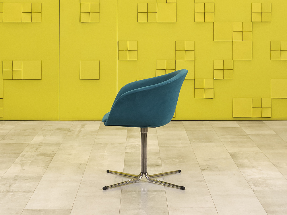 Мягкое кресло ARPER Ткань Синий Италия  КНТН-30016