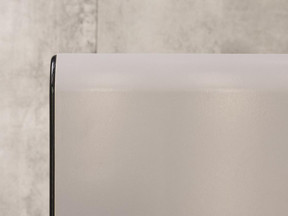 Офисный стол прямой FREZZA ЛДСП Серый Импорт  СППС-04125