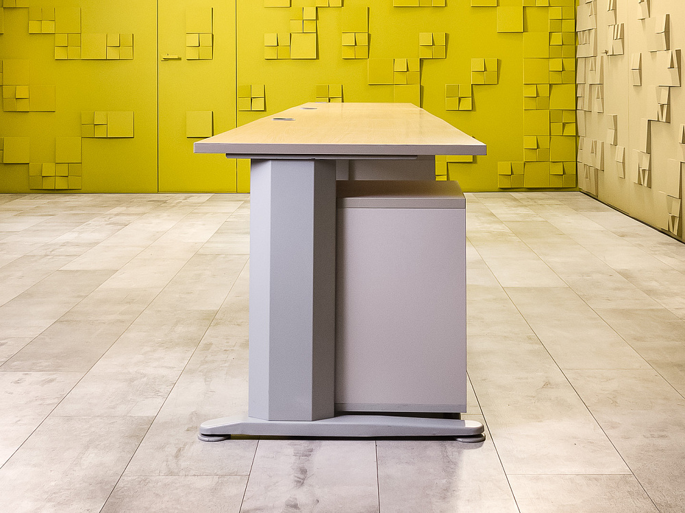 Комплект офисной мебели на 3 человека ЛДСП Зебрано Россия_ГКЗ1-270624