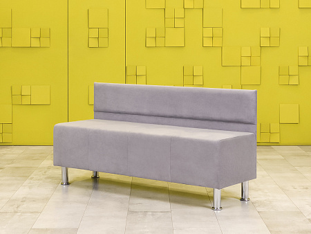 Офисный диван  Ткань Серый Россия  ДНКС-27115