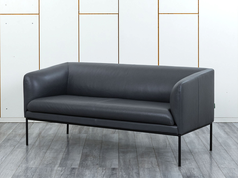 Офисный диван Liro Кожа Серый Montana Ferro  (ДНКС-20114)