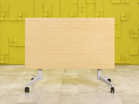 Офисный стол прямой Steelcase ЛДСП Клен Германия  СППВ-01125