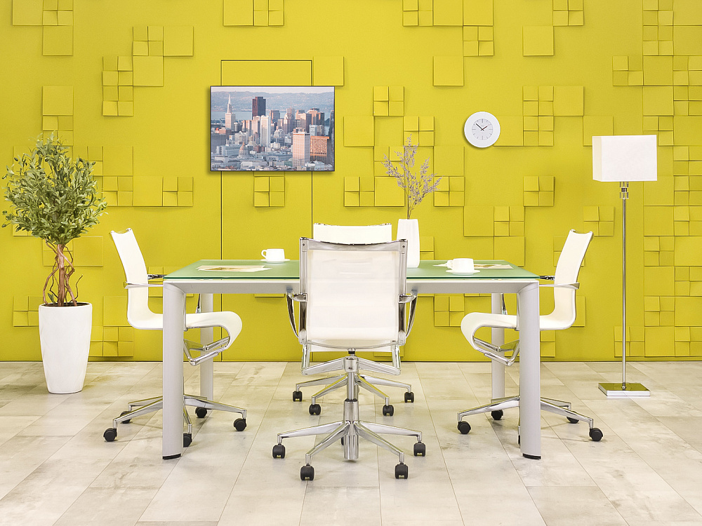 Офисный стол для переговоров BENE Стекло Австрия  СГПС-03025