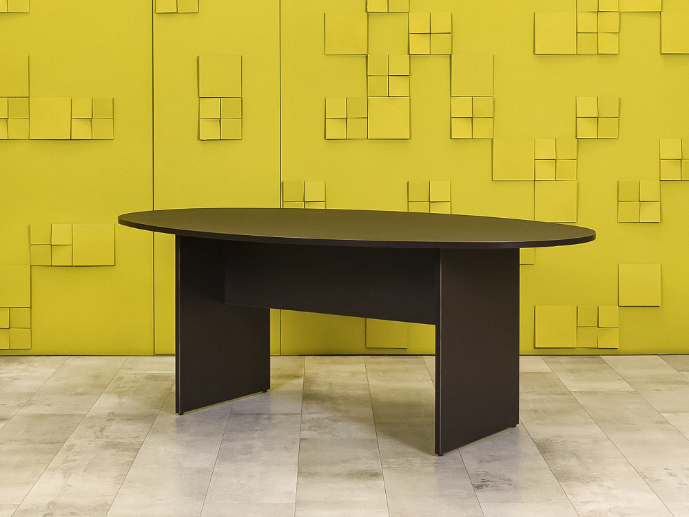 Офисный стол для переговоров ЛДСП Венге  СГОЕ-29016