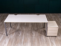 Комплект офисной мебели на 1 человека ДСП Белый Импорт_СППБТ-270622