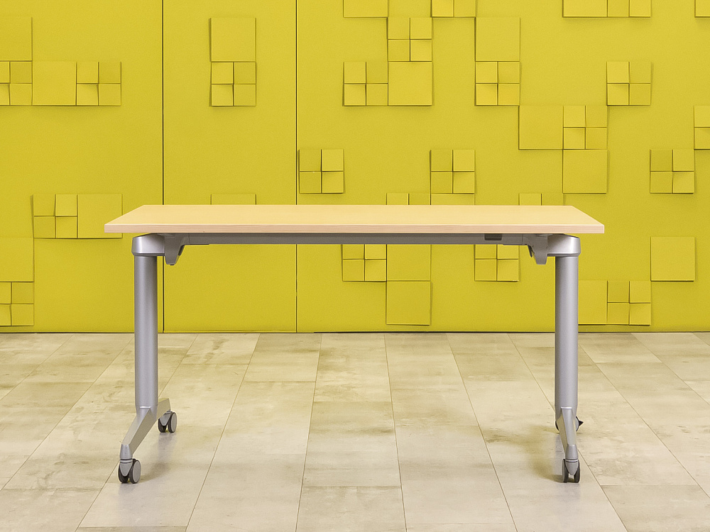 Офисный стол прямой Steelcase ЛДСП Клен Германия  СППВ1-01125