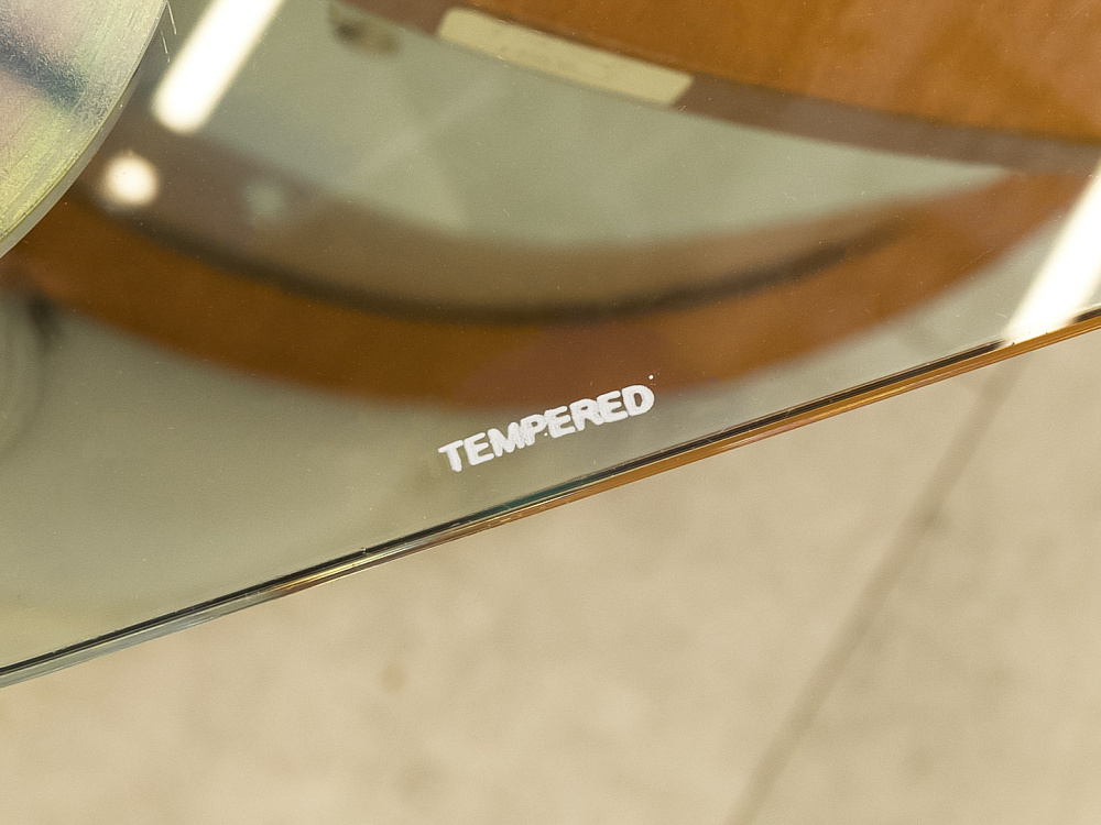 Журнальный столик Стекло Орех  СЖКС-25046