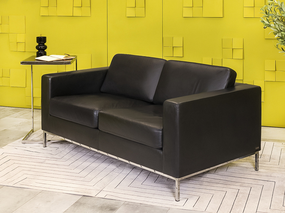 Офисный диван Profim Кожа Чёрный Польша  ДНКЧ-21045