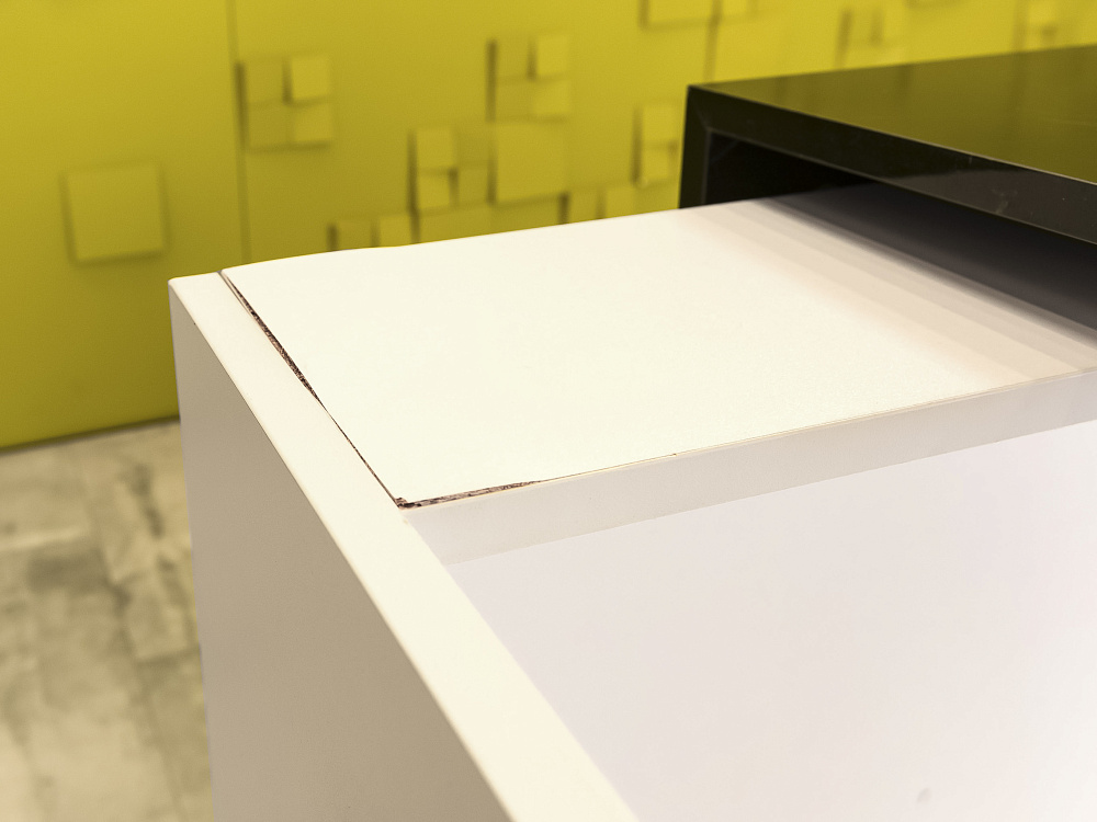 Ресепшн  ЛДСП Белый  РБ-19026